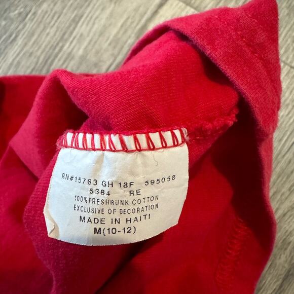 The Salty Dog Cafe Hilton Head Island Red Dog T-shirt Hanes Brand Youth Mediium - Picture 6 of 6